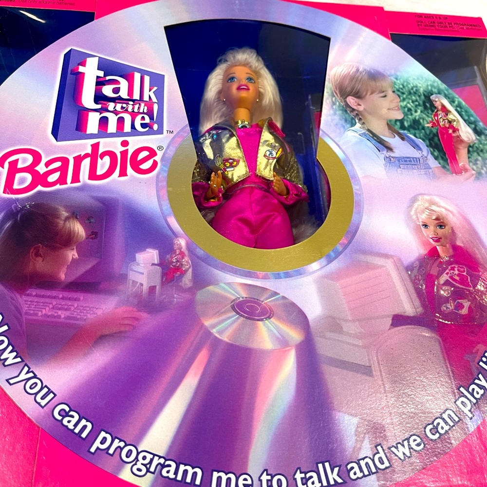 Talk with Me Barbie with CD ROM [17350]